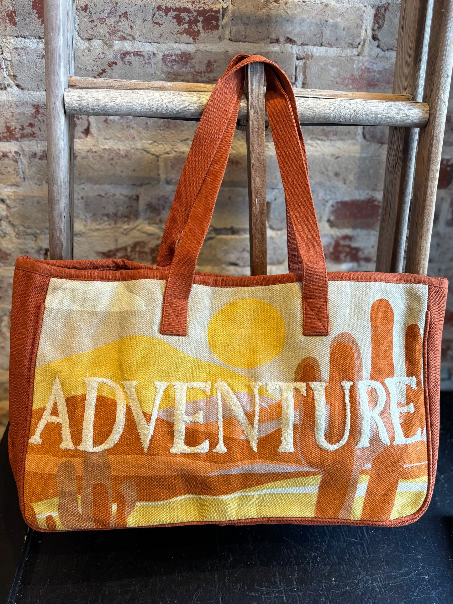 Adventure Desert Scene Tote