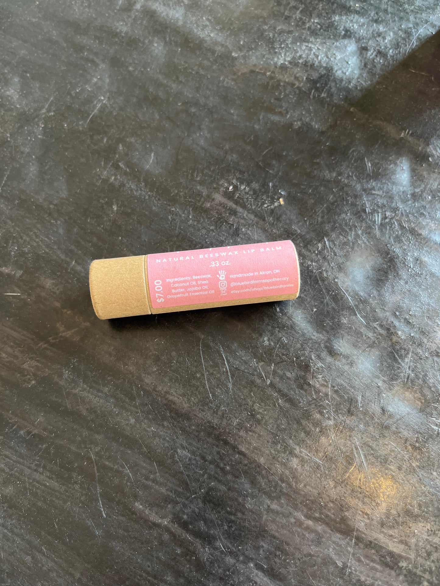 Grapefruit Beeswax Lip Balm