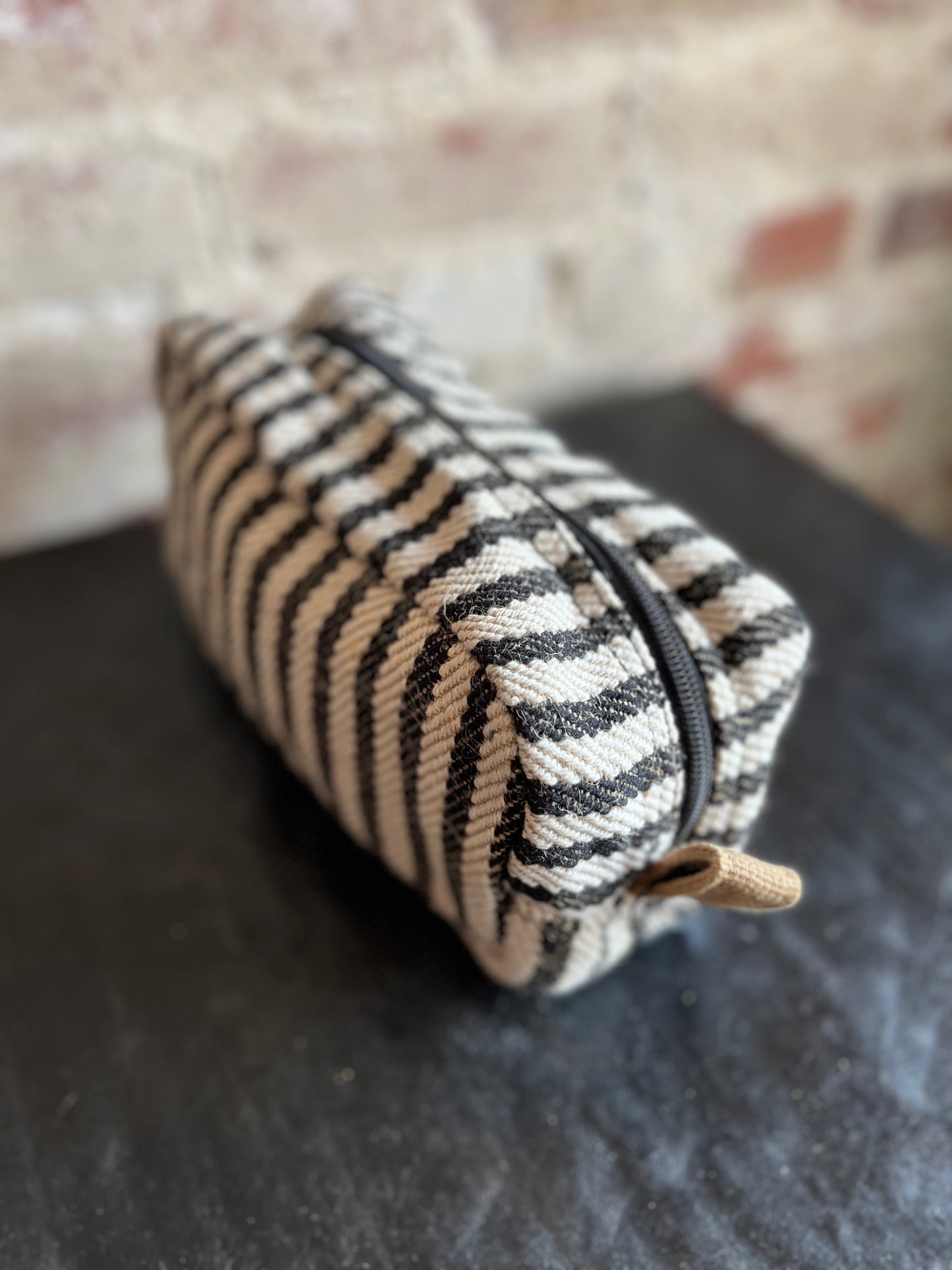 Jute and Cotton Travel Bag