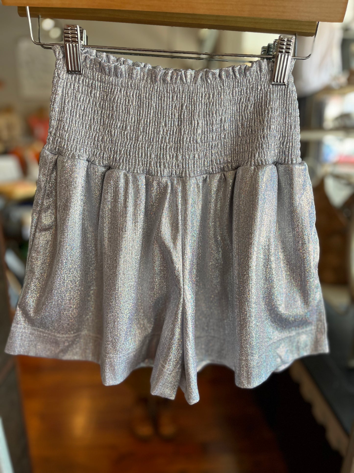 Shine On Metallic Shorts