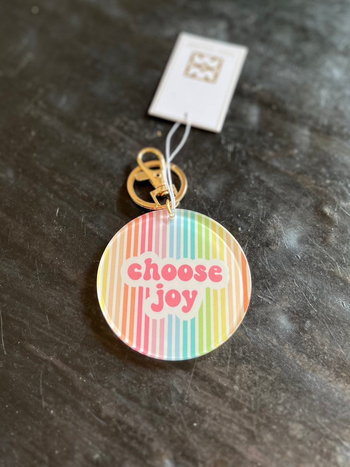 Choose Joy Keychain