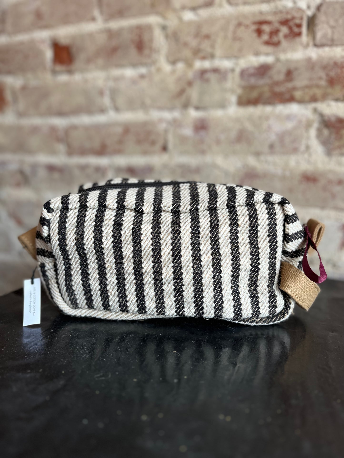 Jute and Cotton Travel Bag