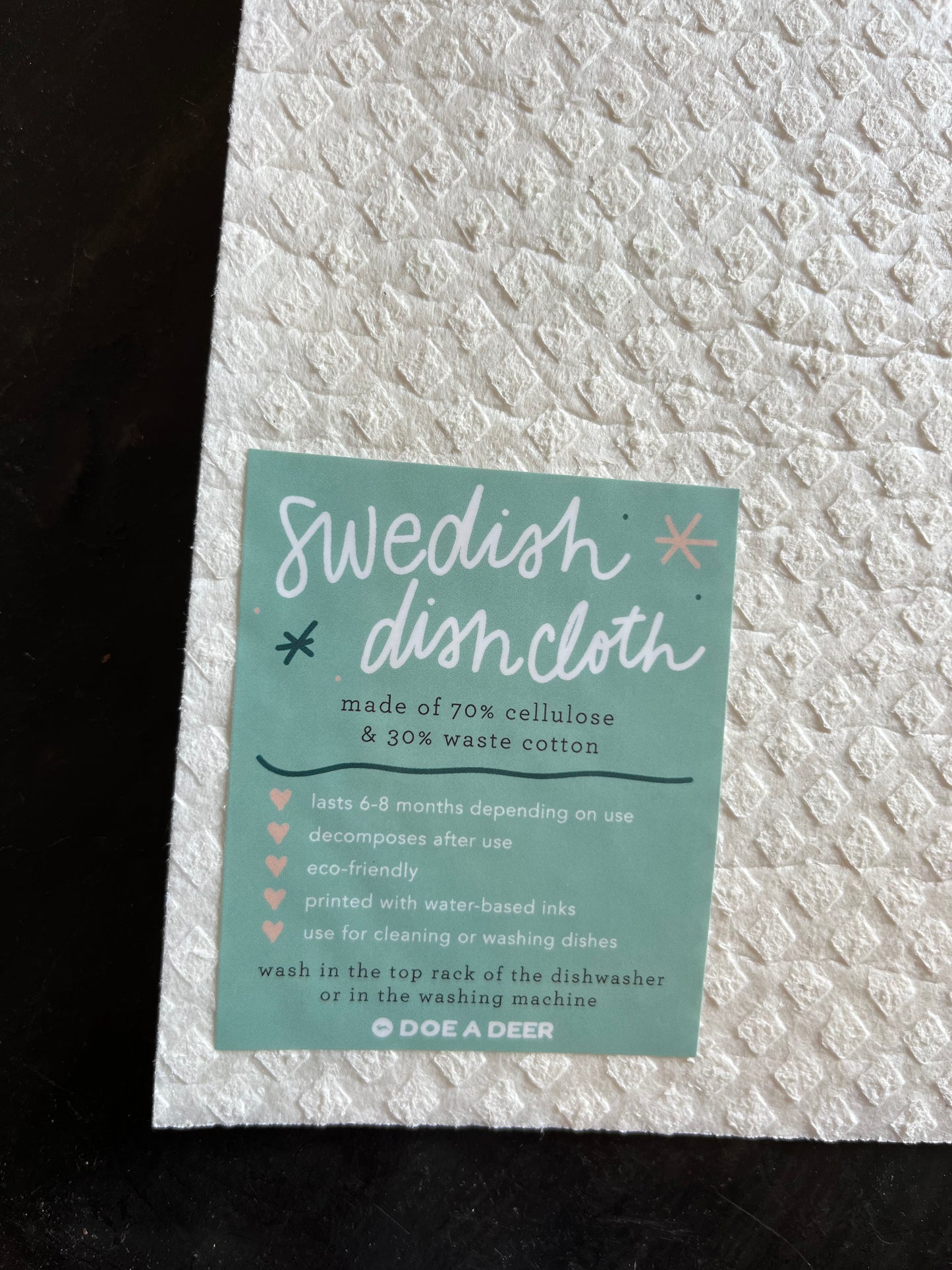 Slow Growth Swedish Dishcloth