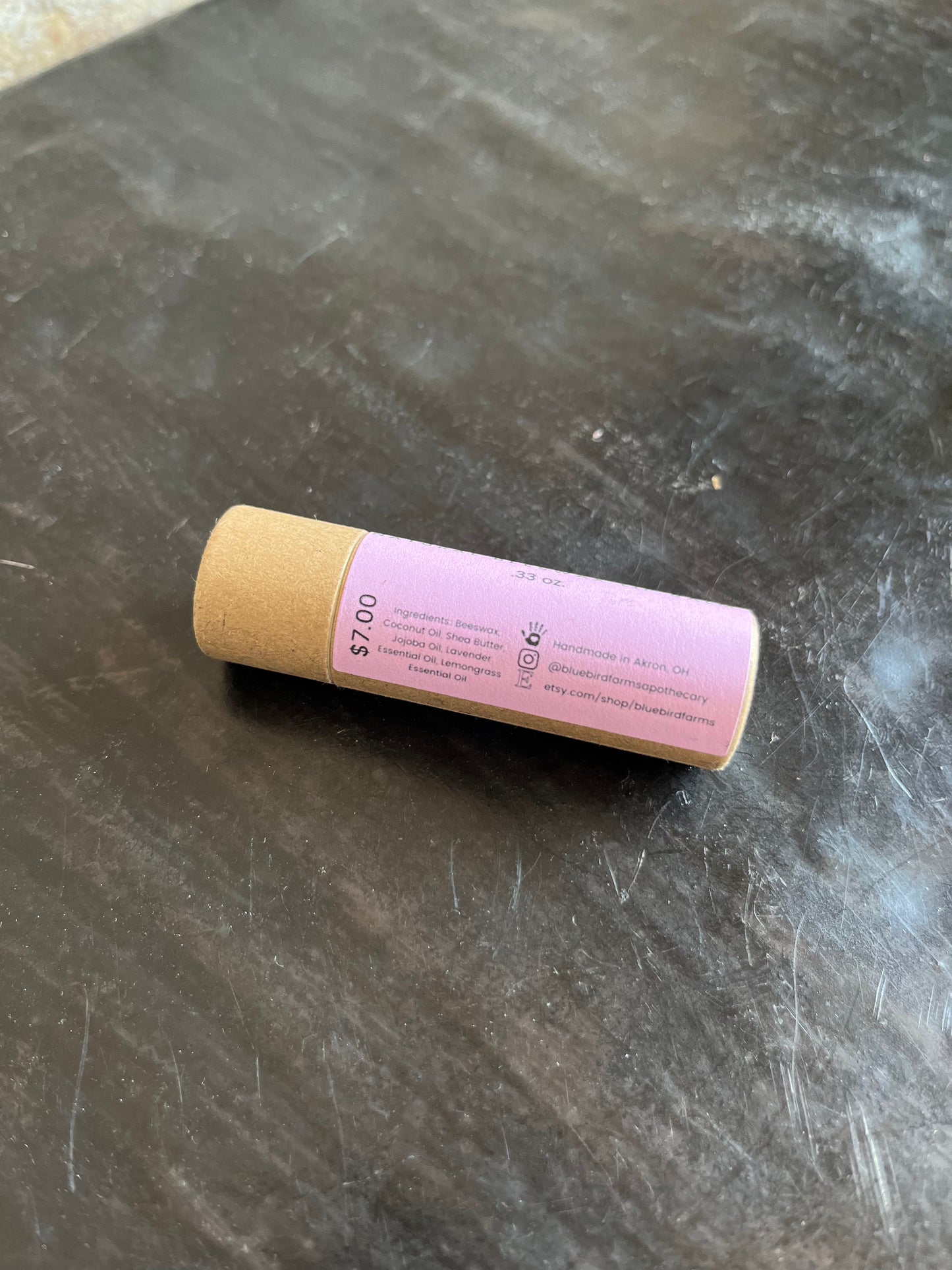Lavender Lemongrass Beeswax Lip Balm