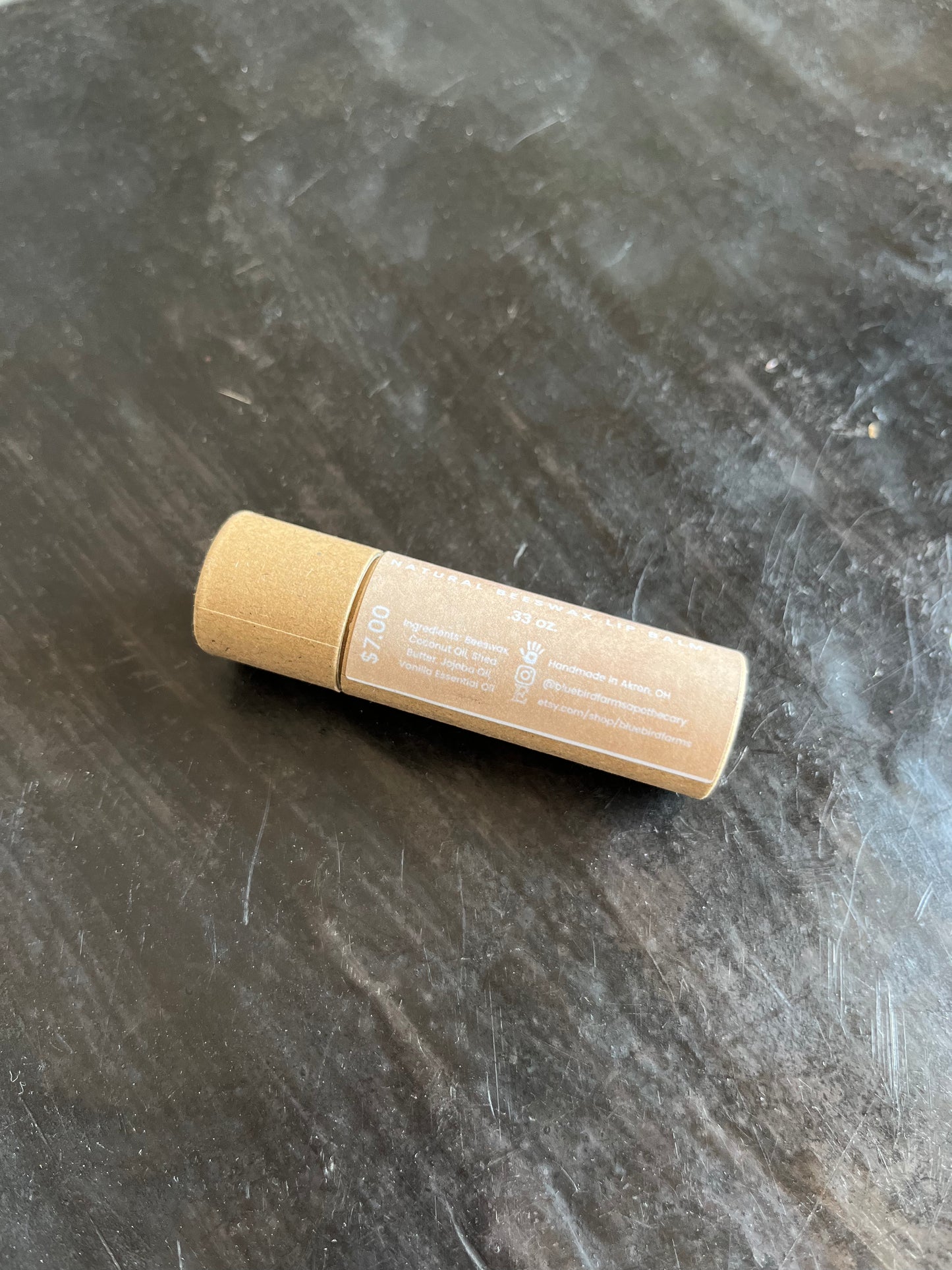 Vanilla Bean Beeswax Lip Balm
