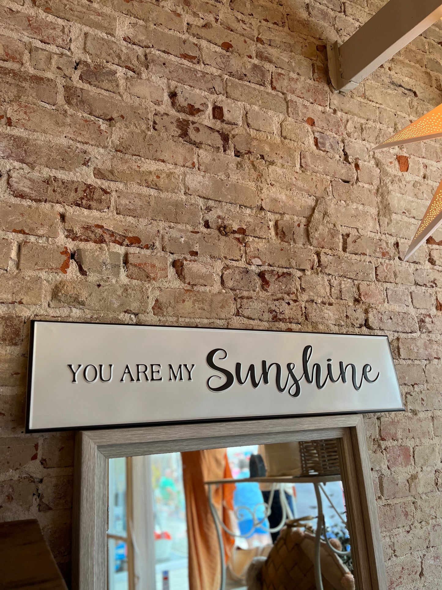 You are my Sunshine Metal Sign