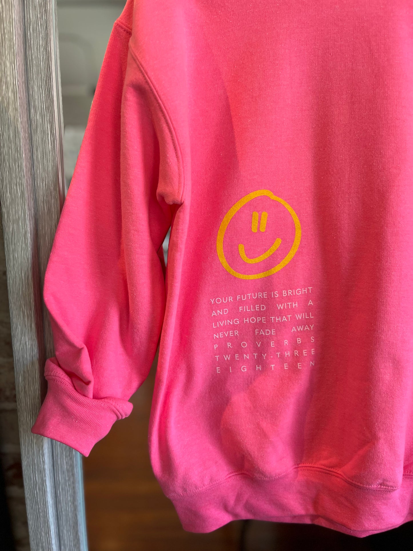 Bright Future Fleece- Hot Pink