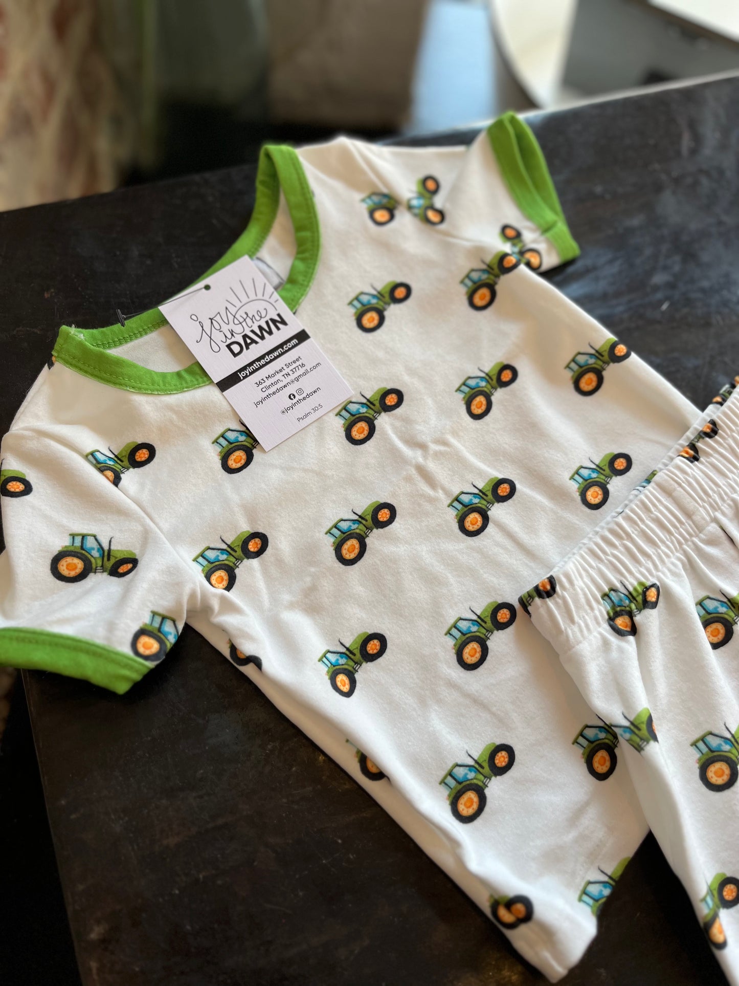 Tractors Pajamas- 2 piece set