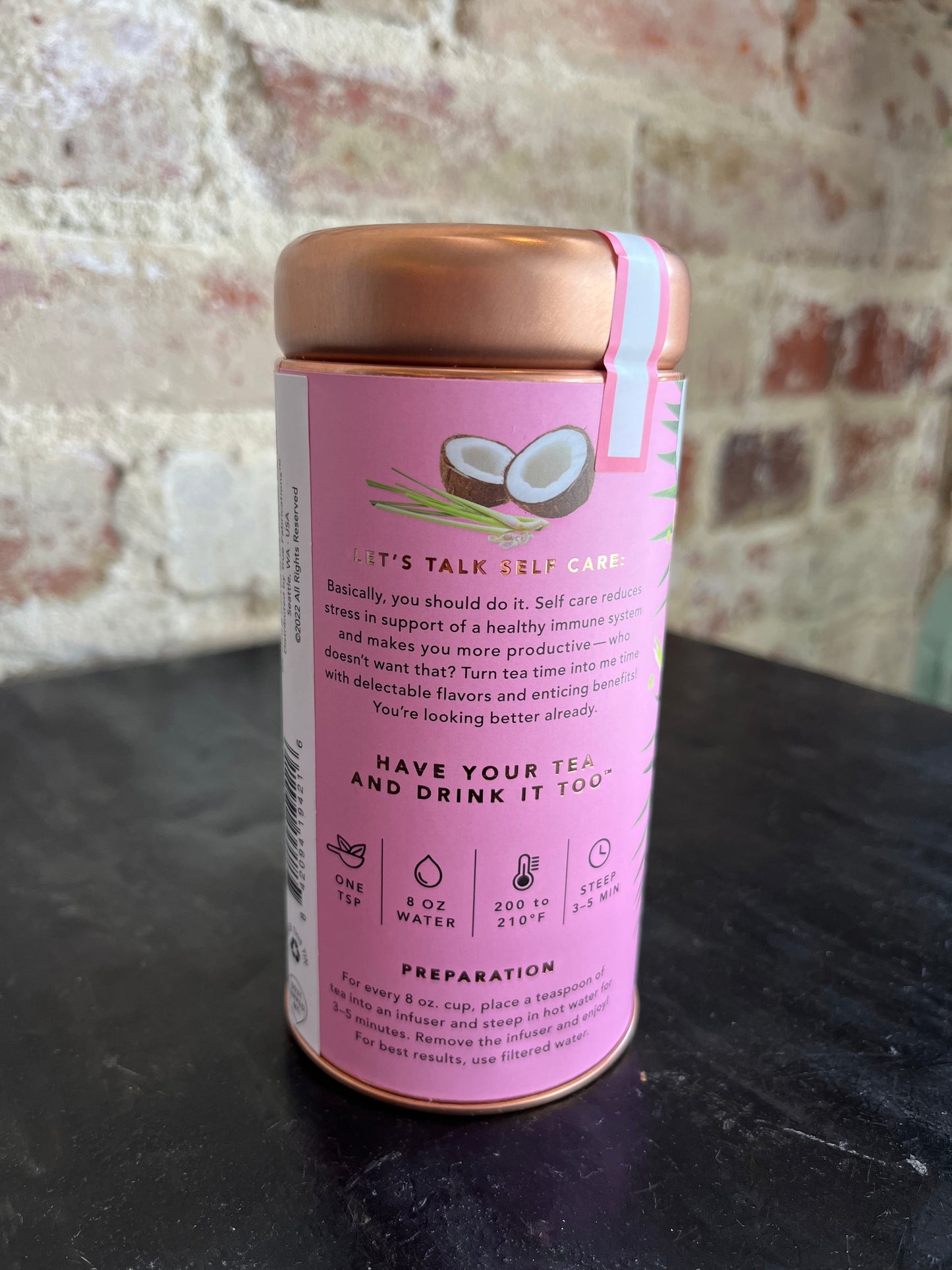 HYDRATE Coconut & Lemongrass Loose Leaf Tea
