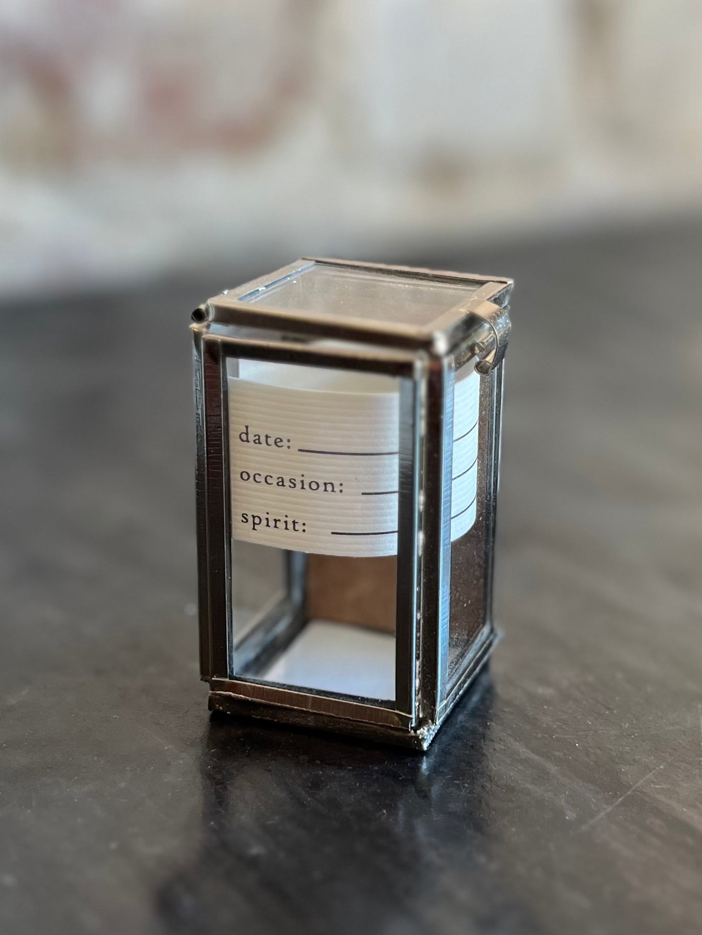 Silver Cork Display Box