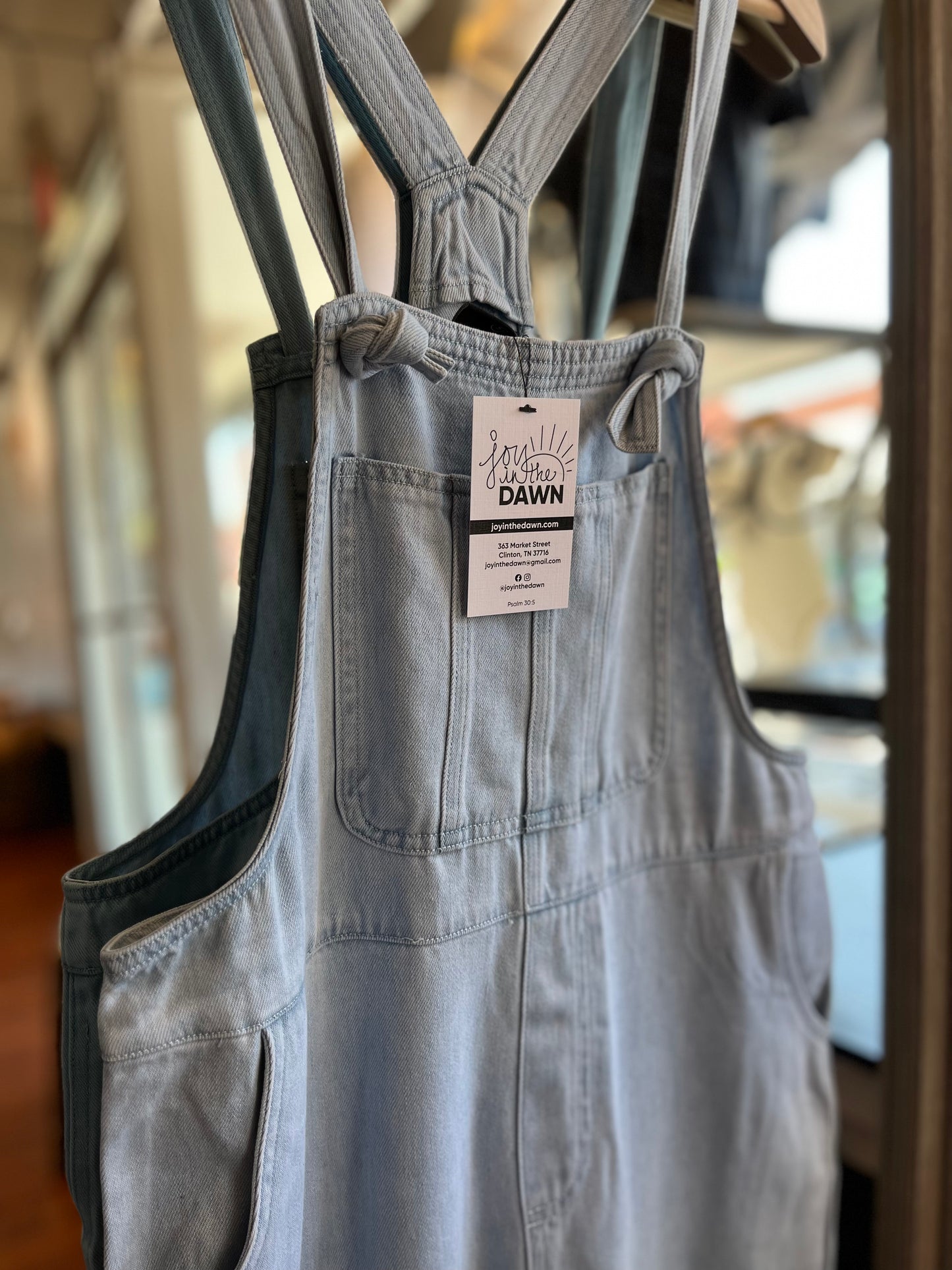 Washed Blue Jumpsuit