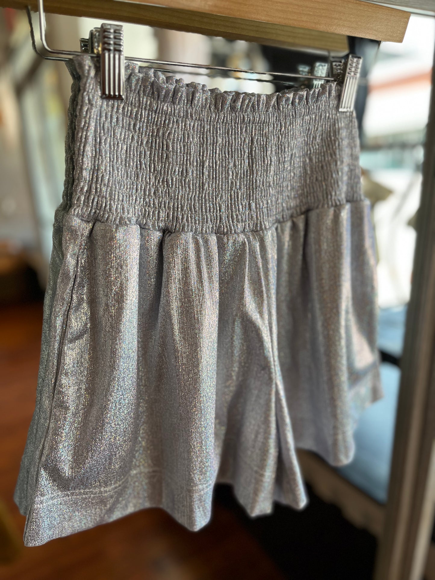 Shine On Metallic Shorts