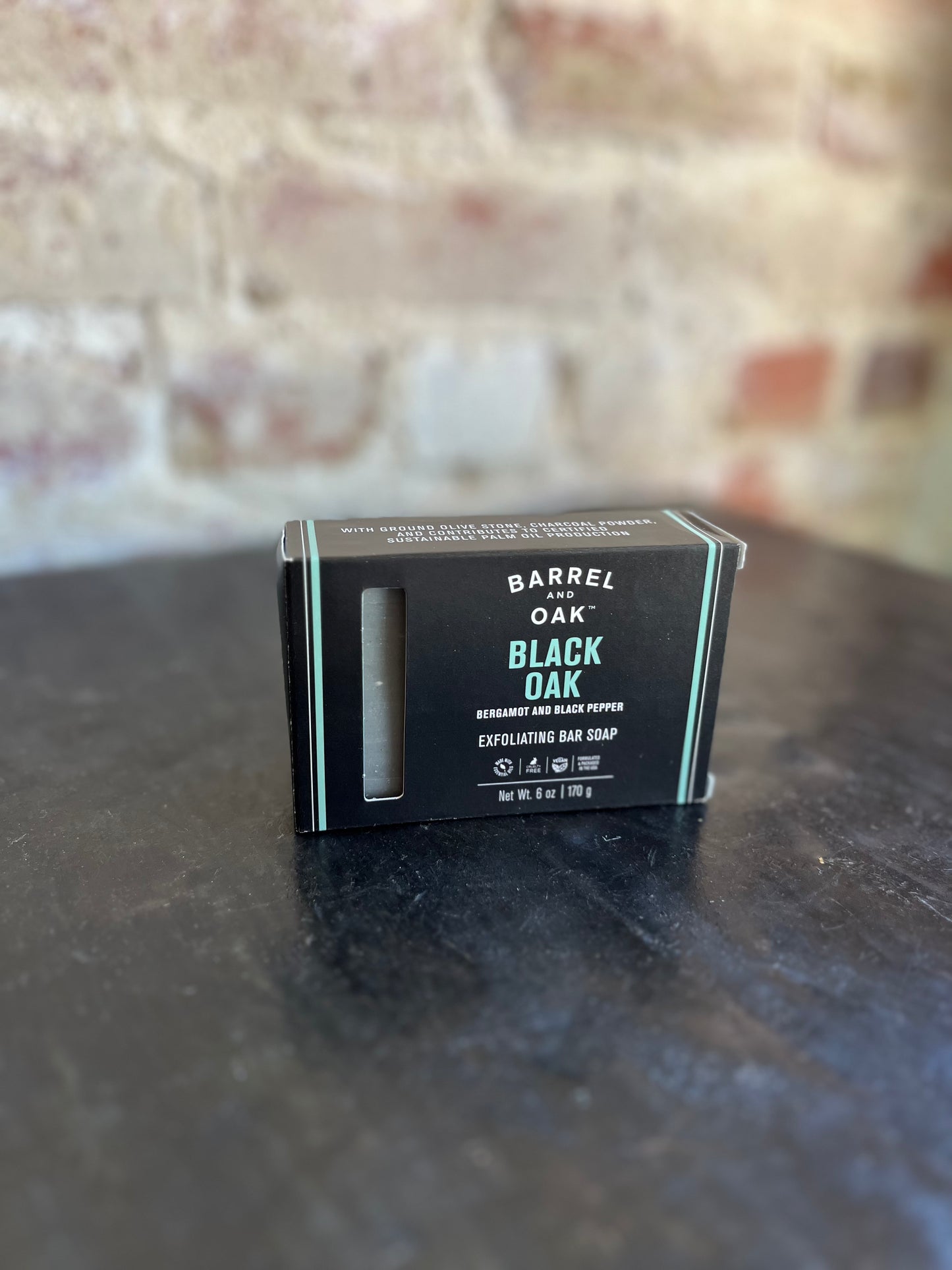 Black Oak Exfoliating Bar Soap