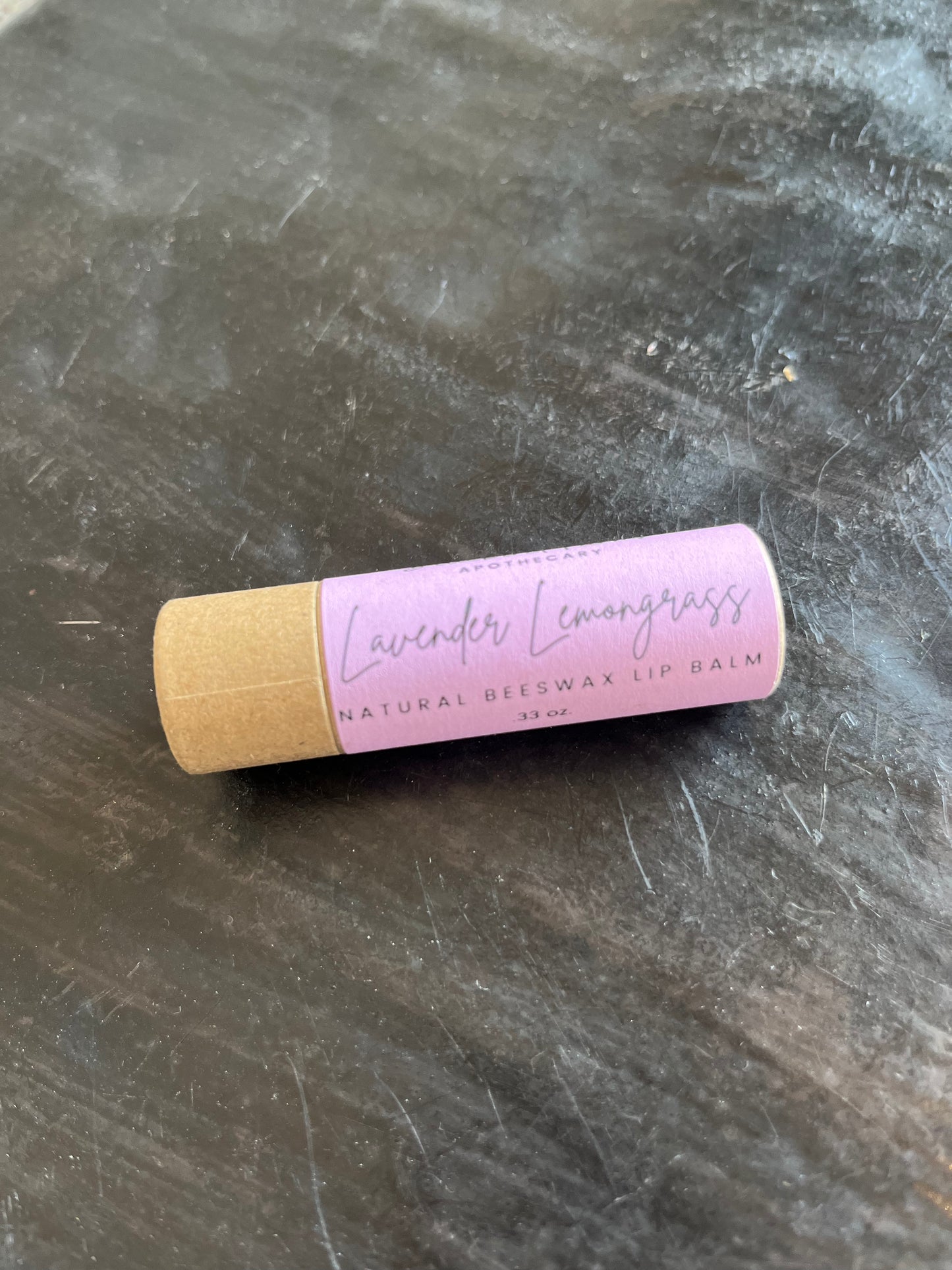 Lavender Lemongrass Beeswax Lip Balm