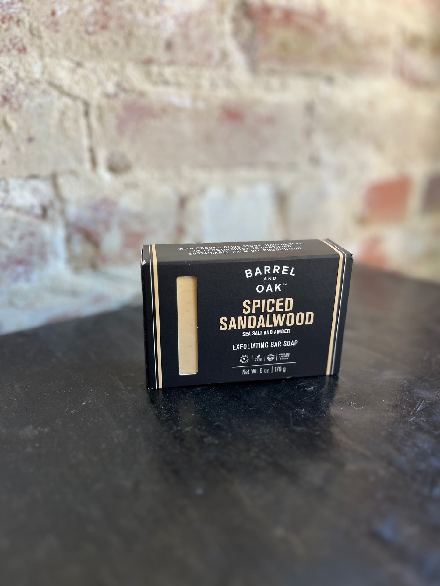 Spiced Sandalwood Exfoliating Bar Soap