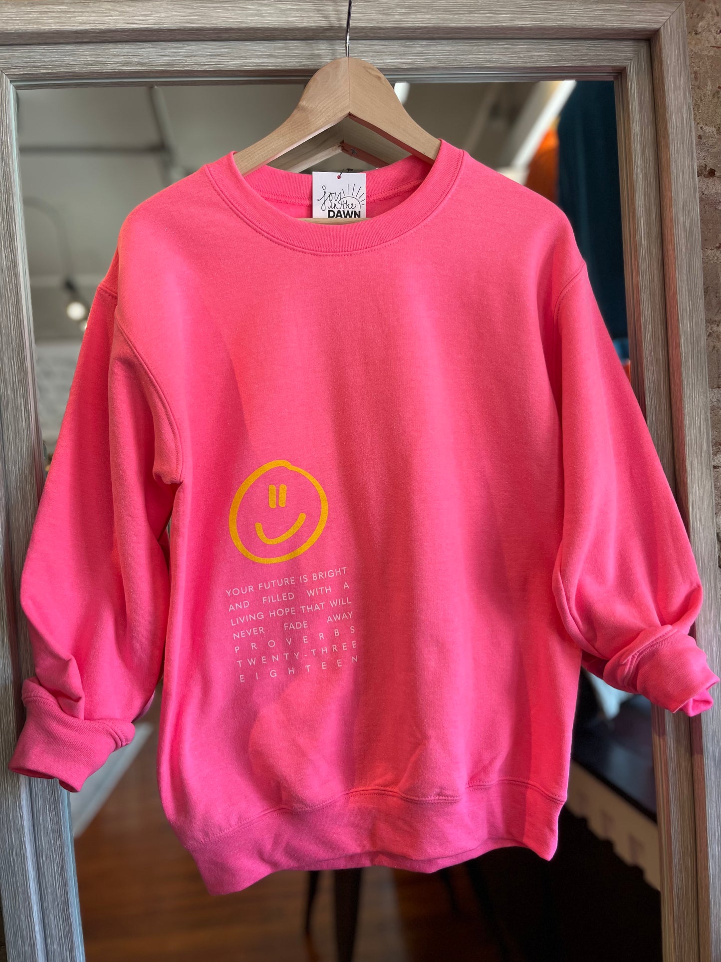 Bright Future Fleece- Hot Pink