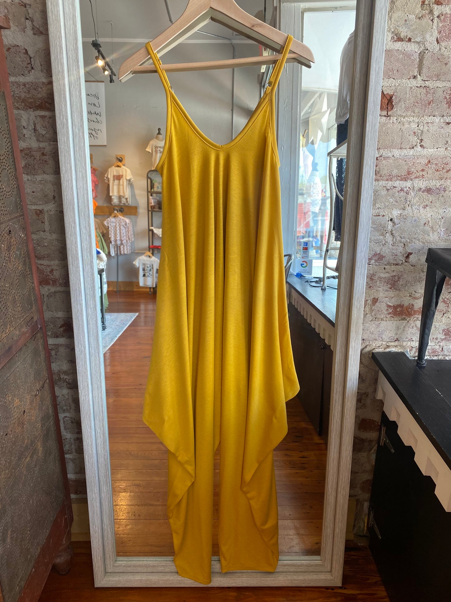The Perfect Harem Jumpsuit- Mustard