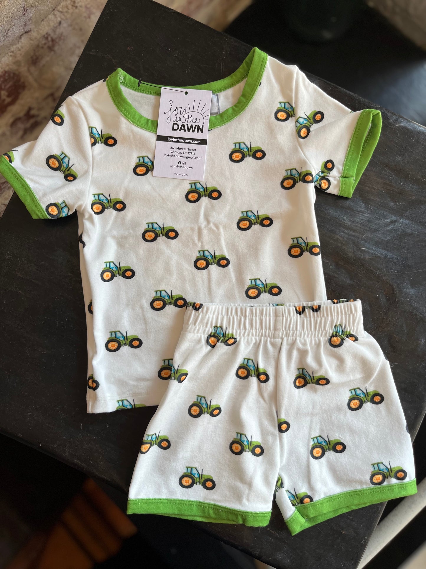 Tractors Pajamas- 2 piece set