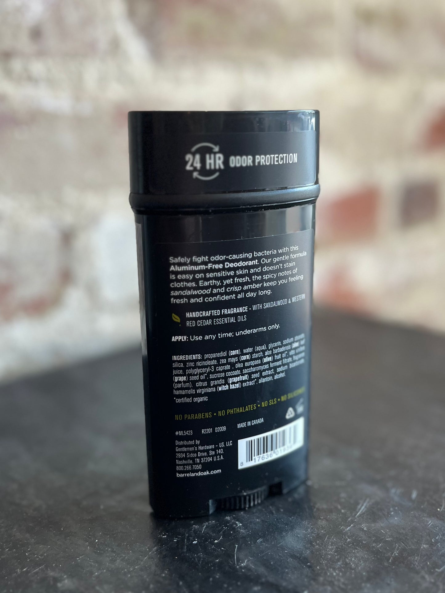 Spiced Sandalwood 24-Hour Deodorant