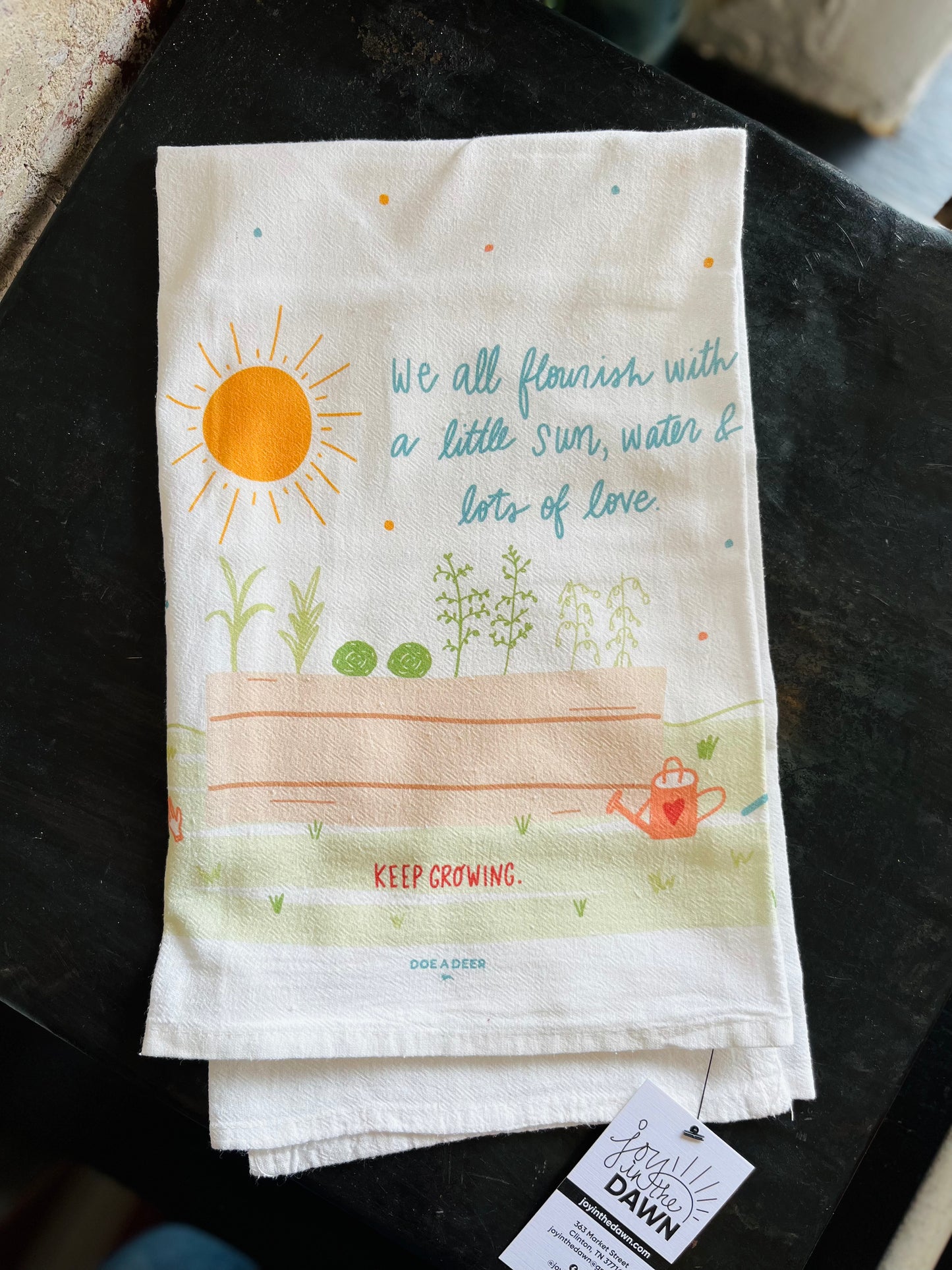 We all Flourish Flour Sack Towel