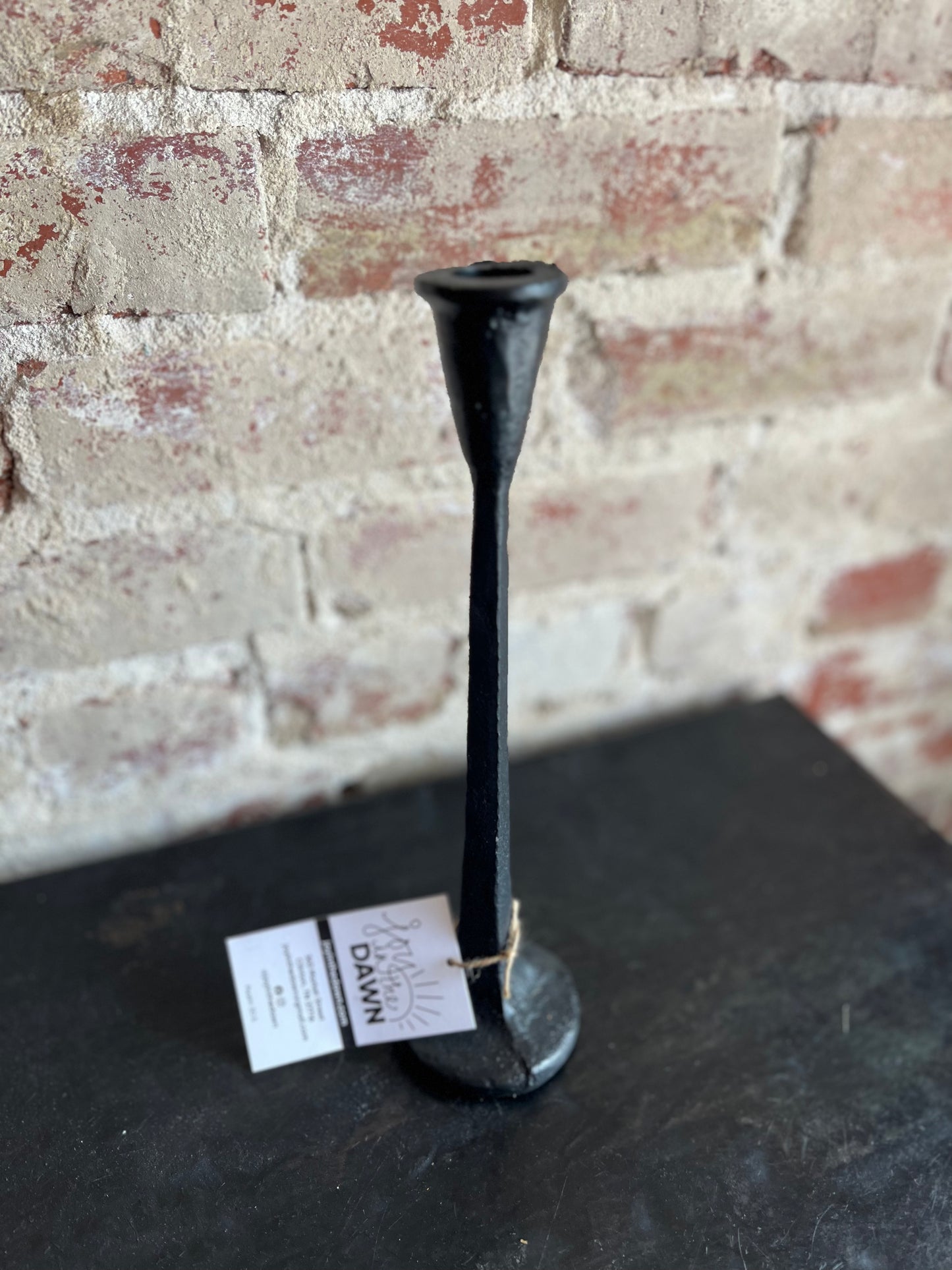 Cast Iron Taper Candle Holder