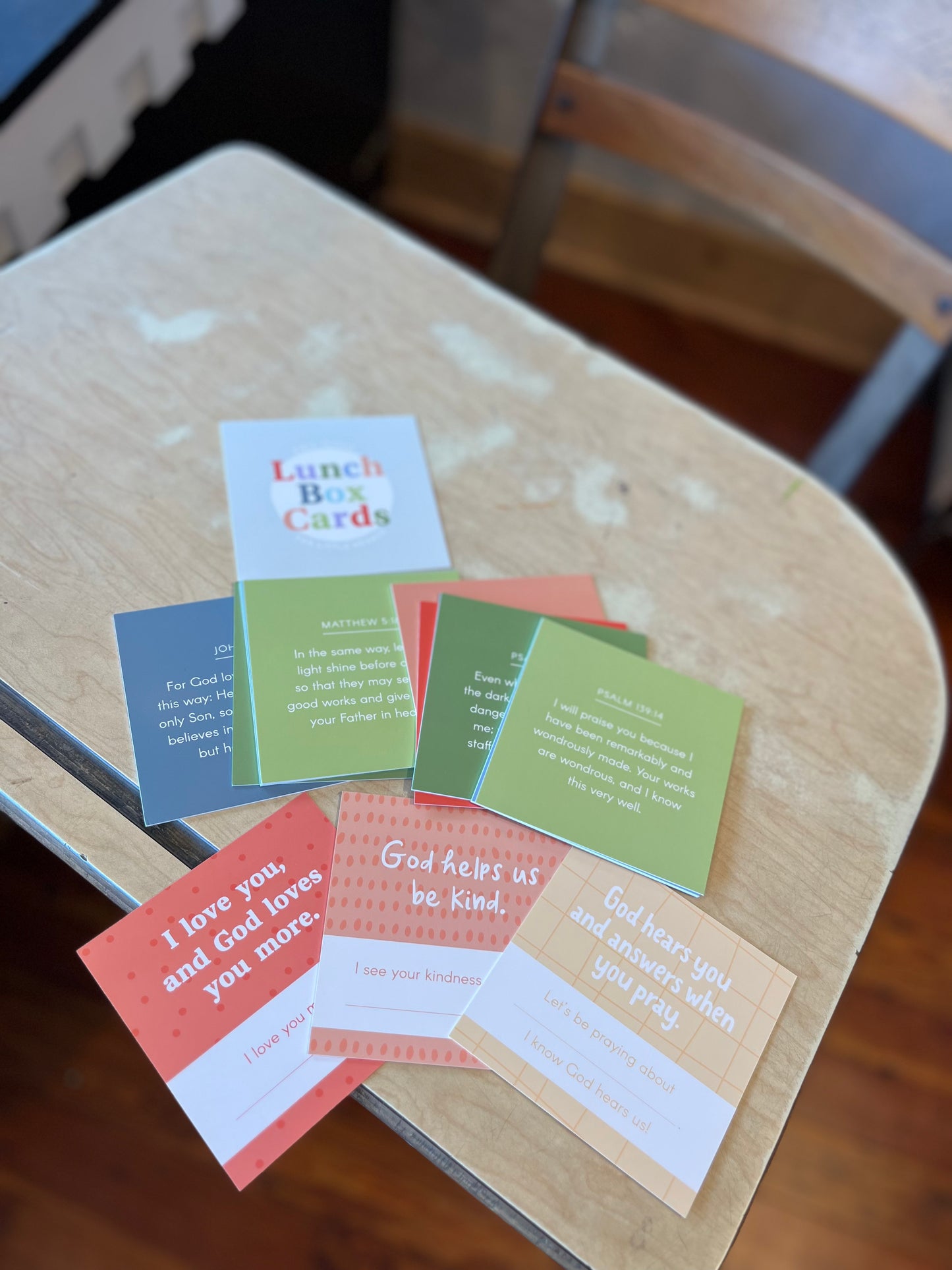 Lunch Box Cards