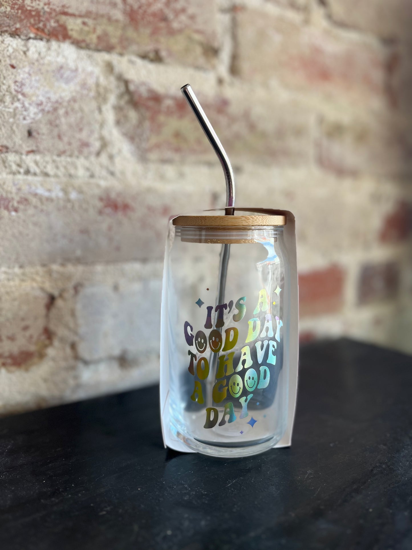It's a Good Day Can Glass