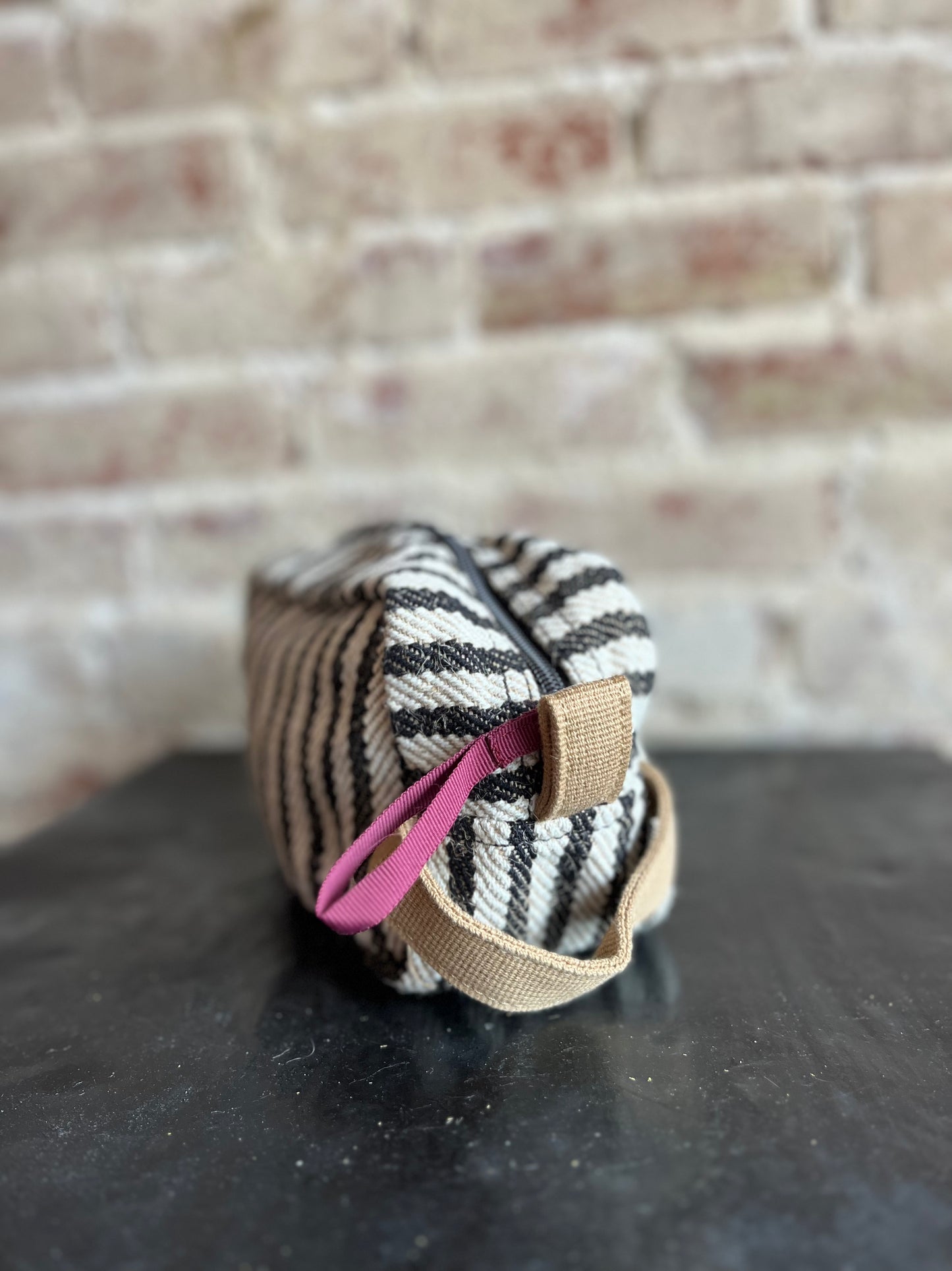 Jute and Cotton Travel Bag