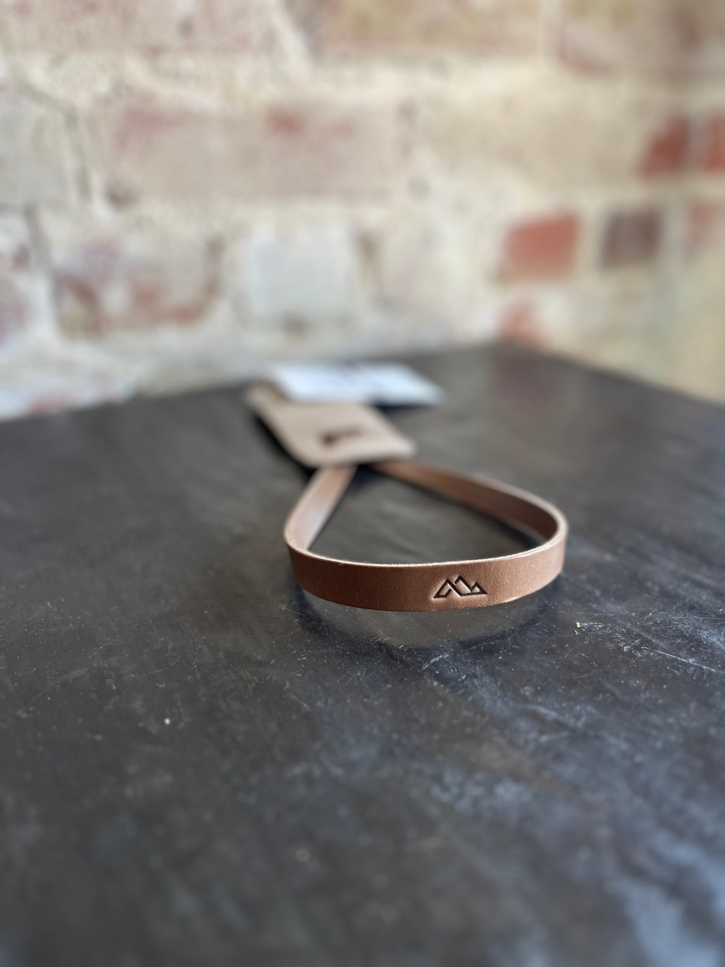 Leather Sunglass Strap- Maple