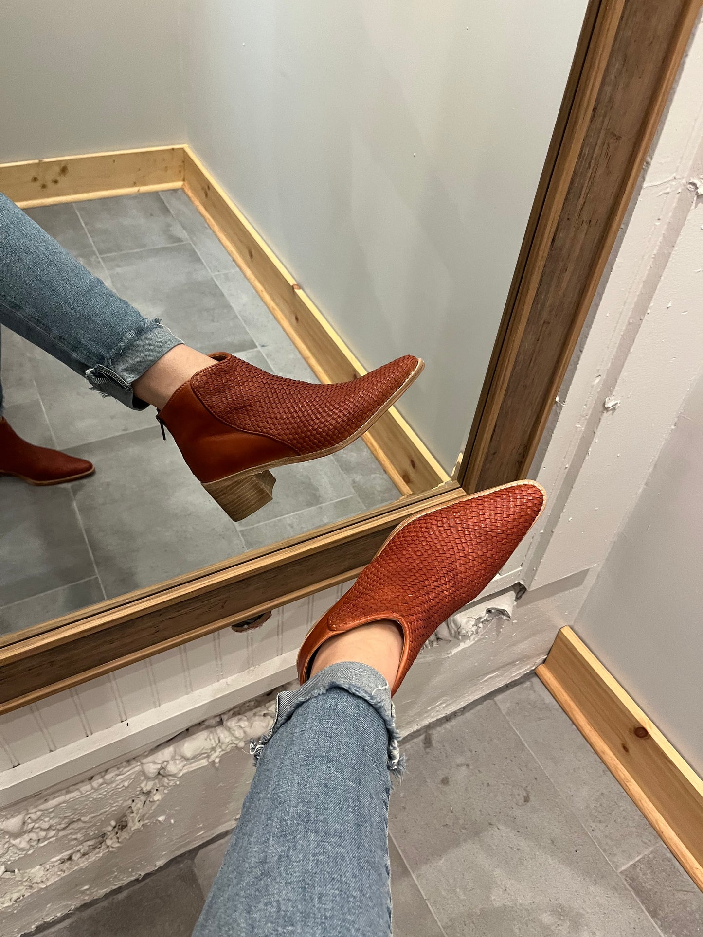 New Life Leather Ankle Boot