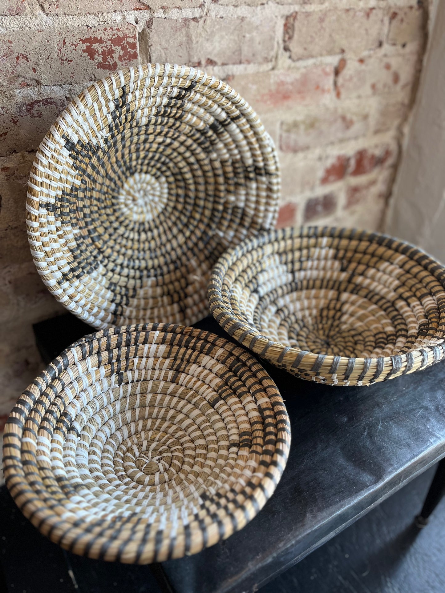 Seagrass Woven Basket- Set of 3
