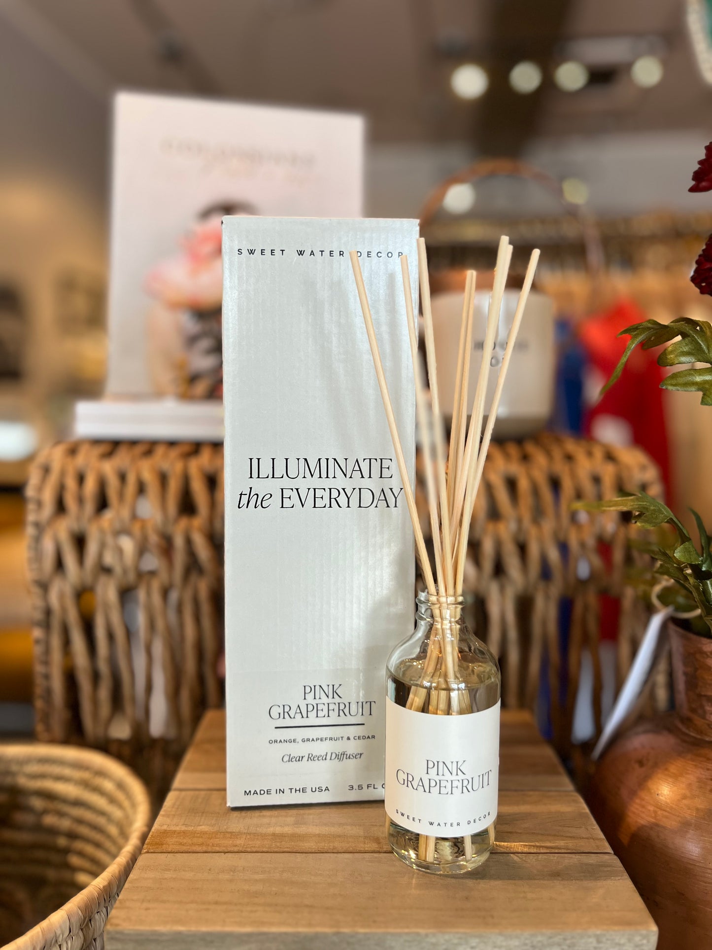 Pink Grapefruit Reed Diffuser