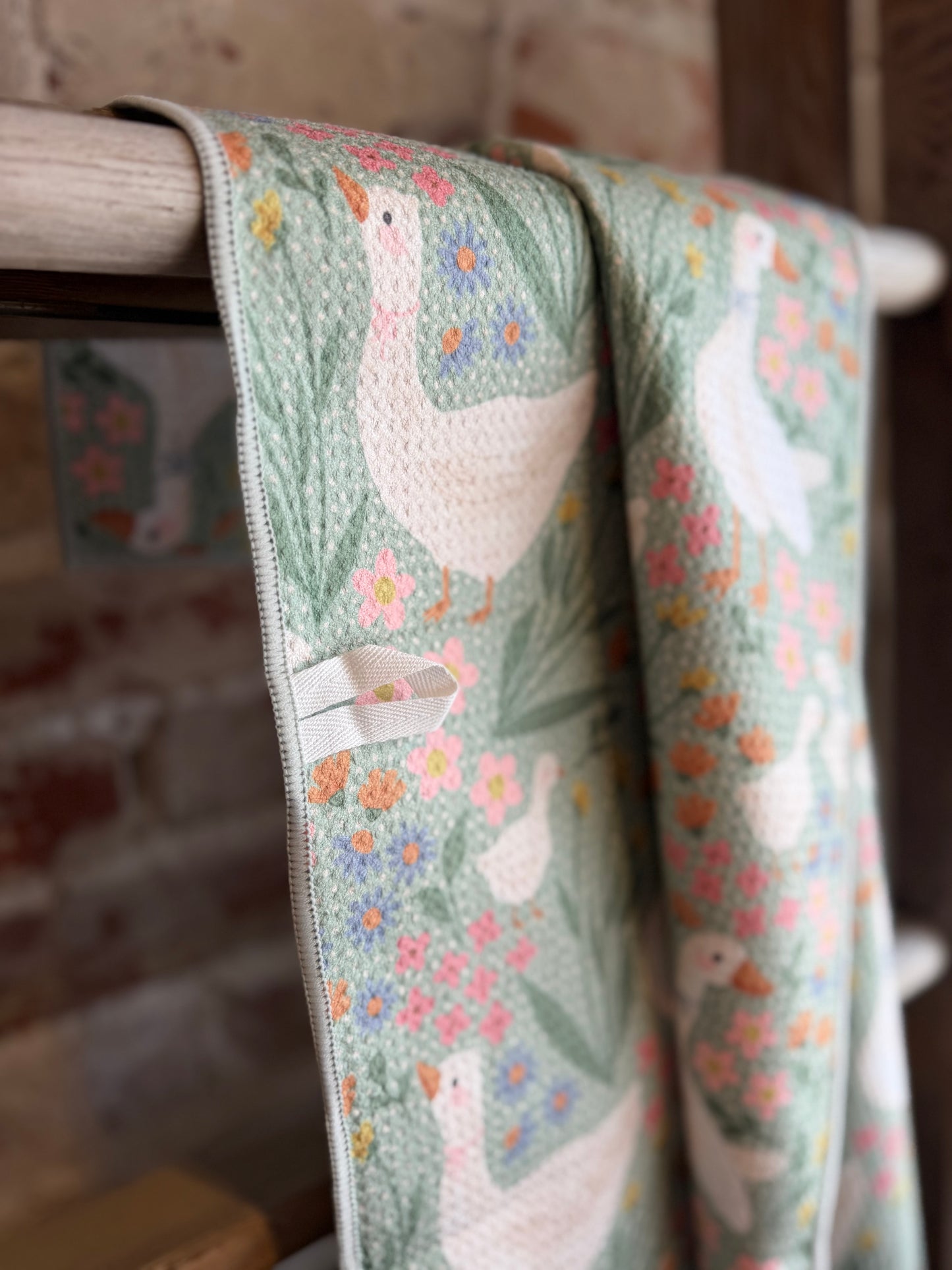 Wildflower Waddle Hand Towel