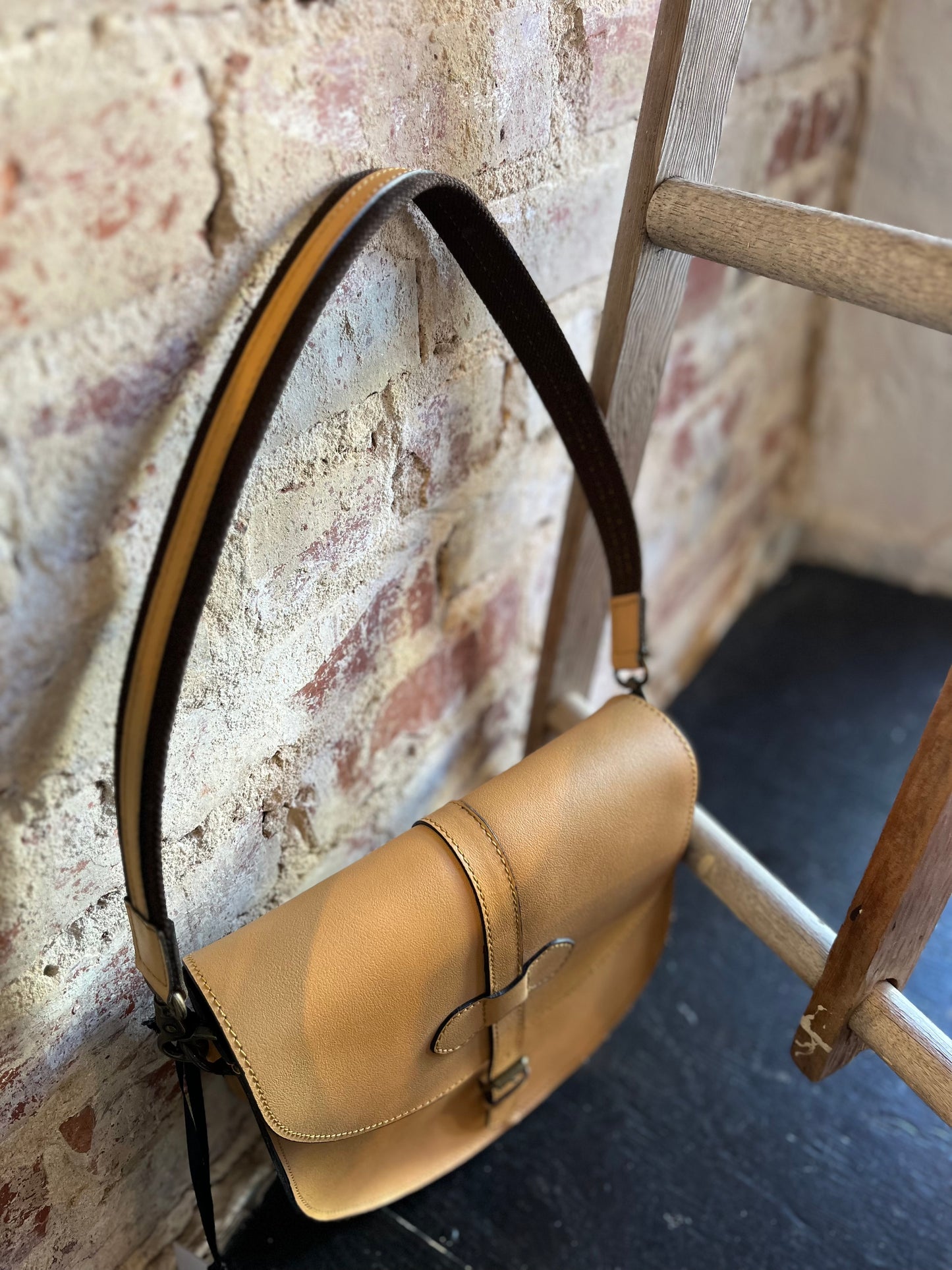 Natural Genuine Leather Handbag
