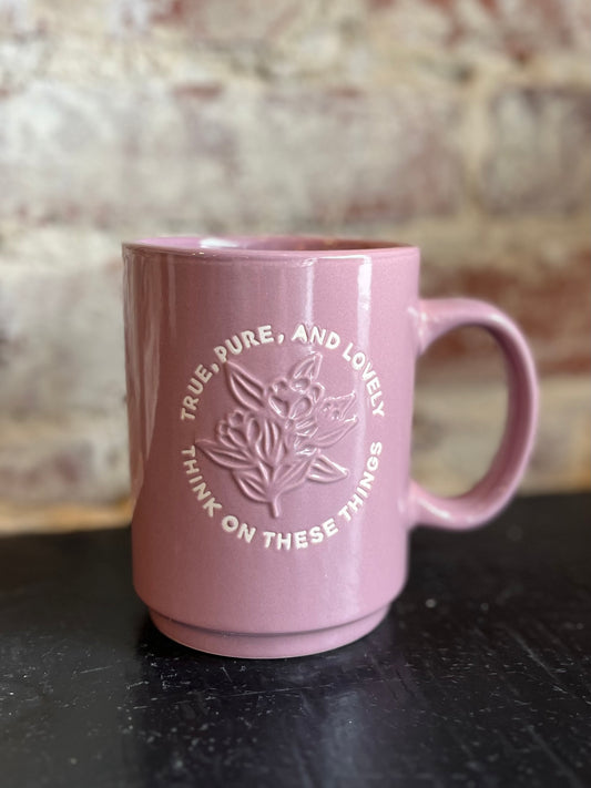True, Pure, and Lovely Mug