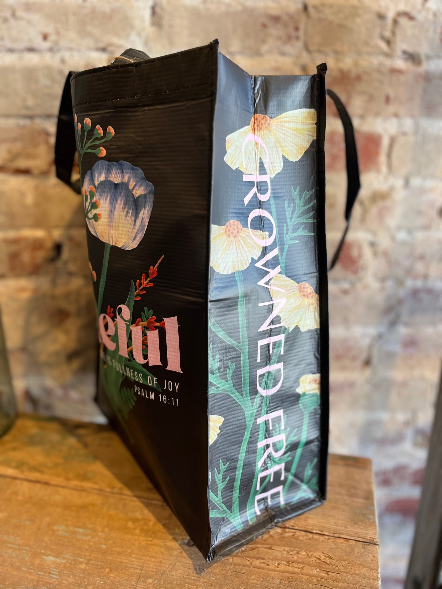 GRATEFUL Recycled Tote