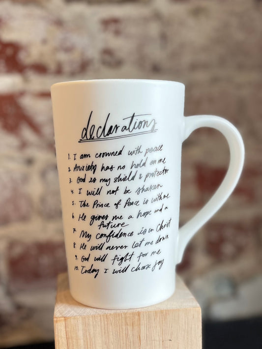 Morning Declarations Mug