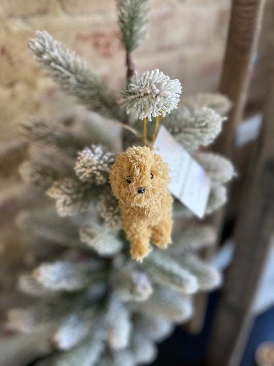 Doodle Ornament- Golden