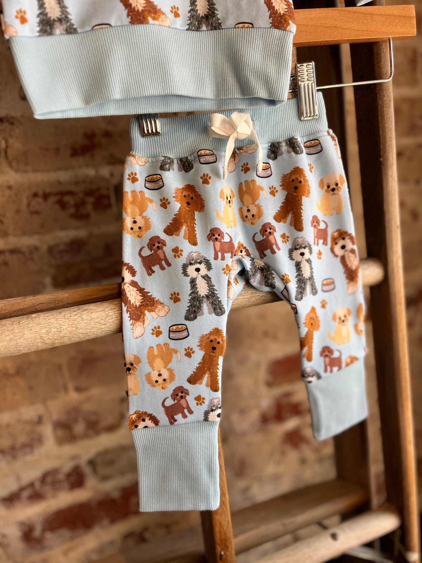 Little Doodle Dog Hoodie Set- Toddler/Youth