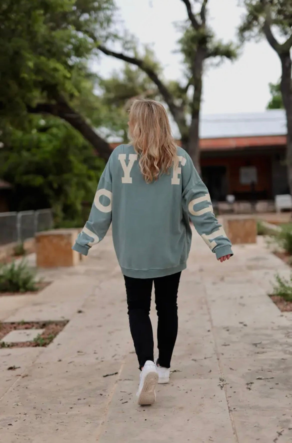 Joyful Sweatshirt- Oversized