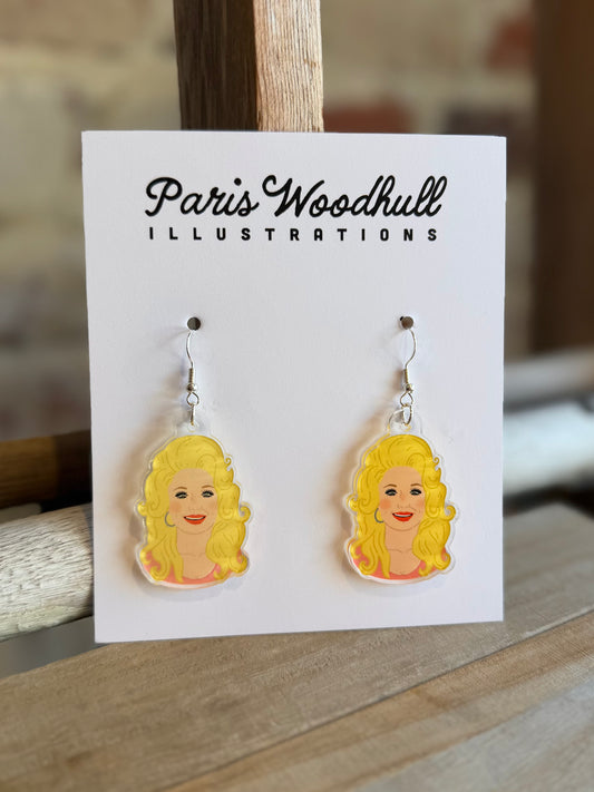 Dolly Earrings-Local Artist