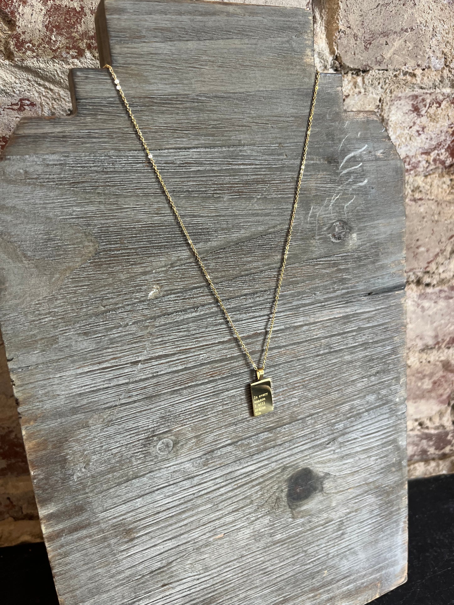 In Every Season Necklace - Gold