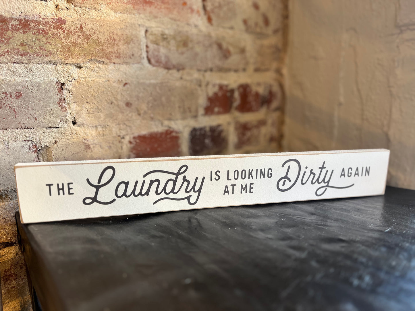 Dirty Laundry Sign