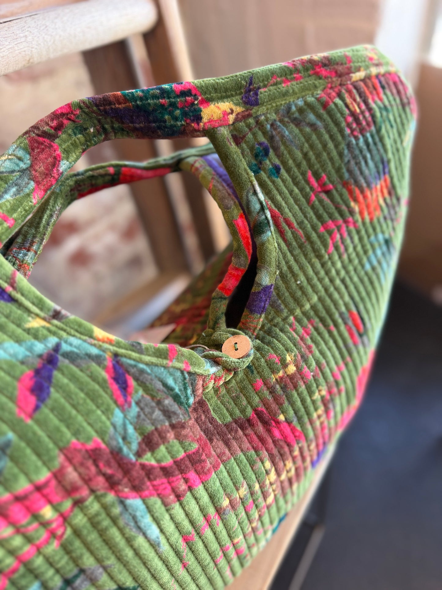 Velvet Luna Bag- Green