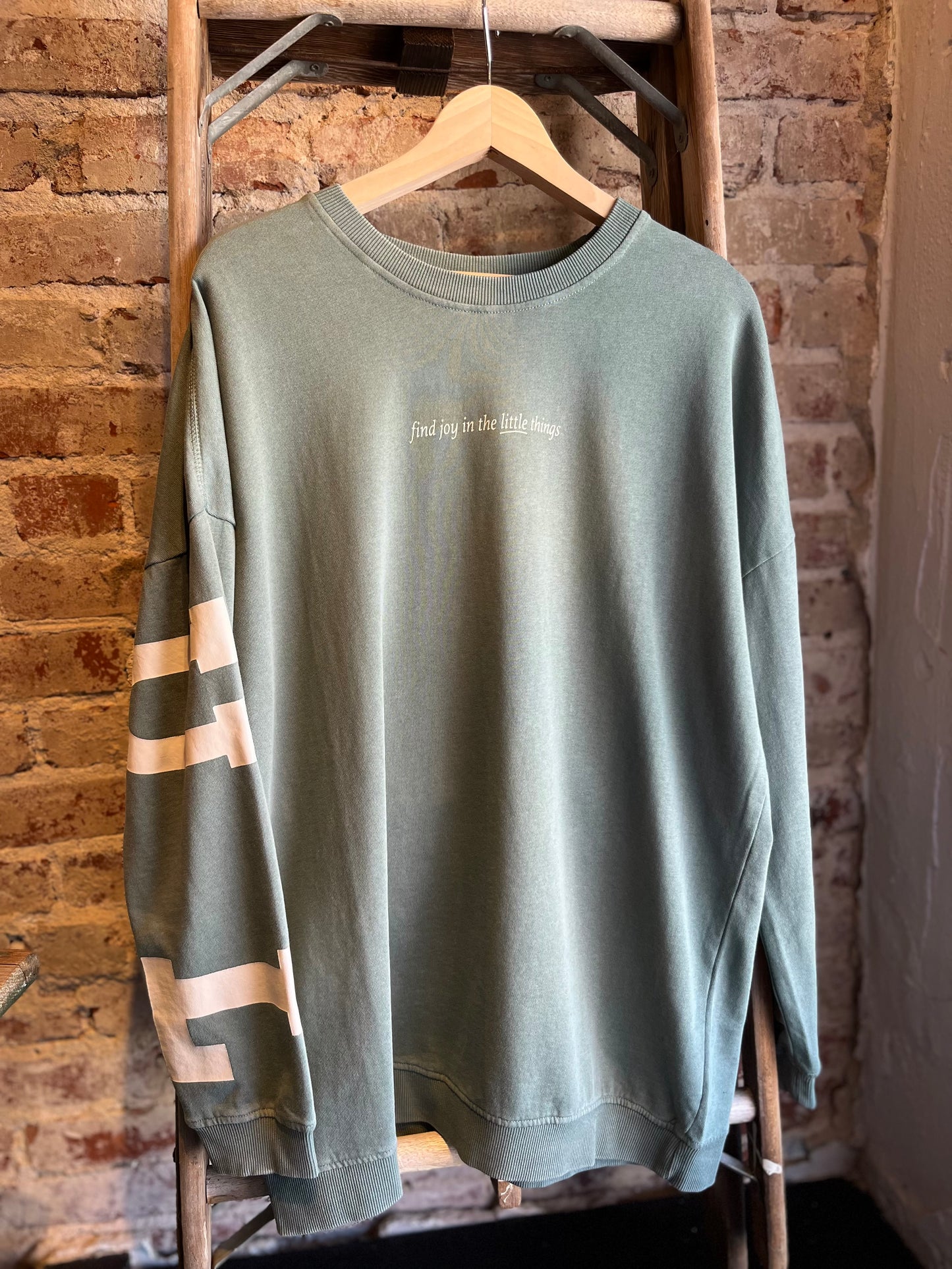 Joyful Sweatshirt- Oversized