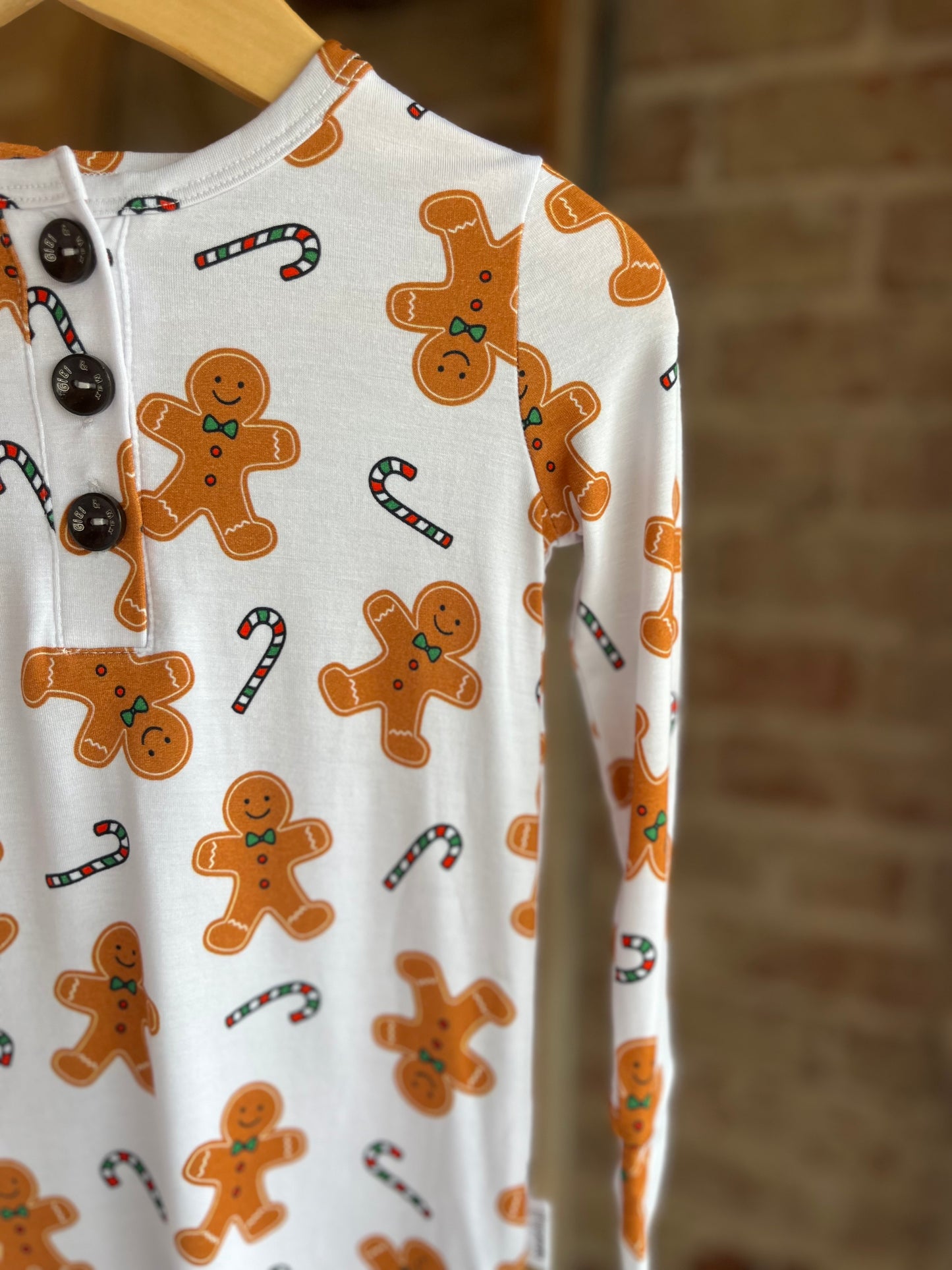 Gingerbread Pajamas- Toddler/Youth