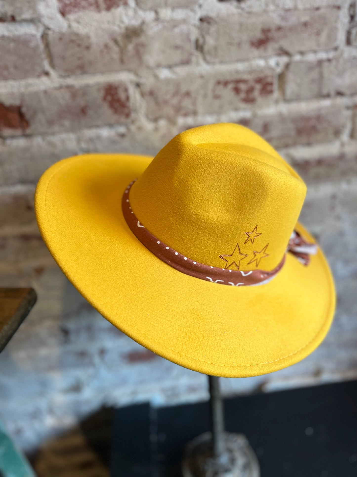 Burnt Star Rancher Hat- Yellow