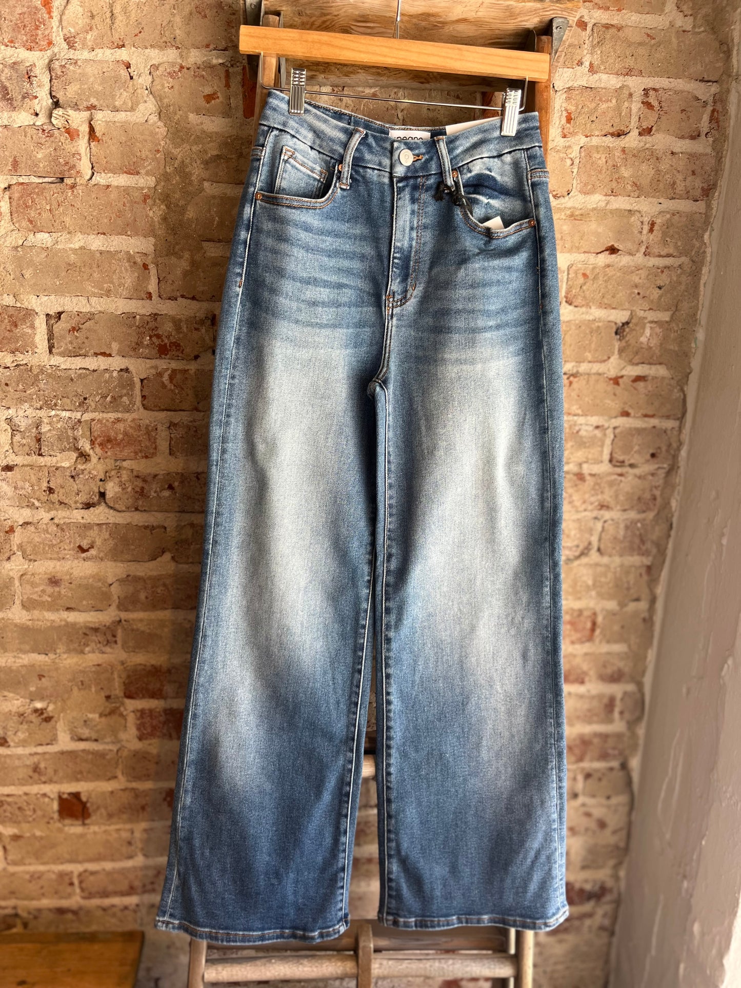 High Rise Relaxed Wide Leg Jeans