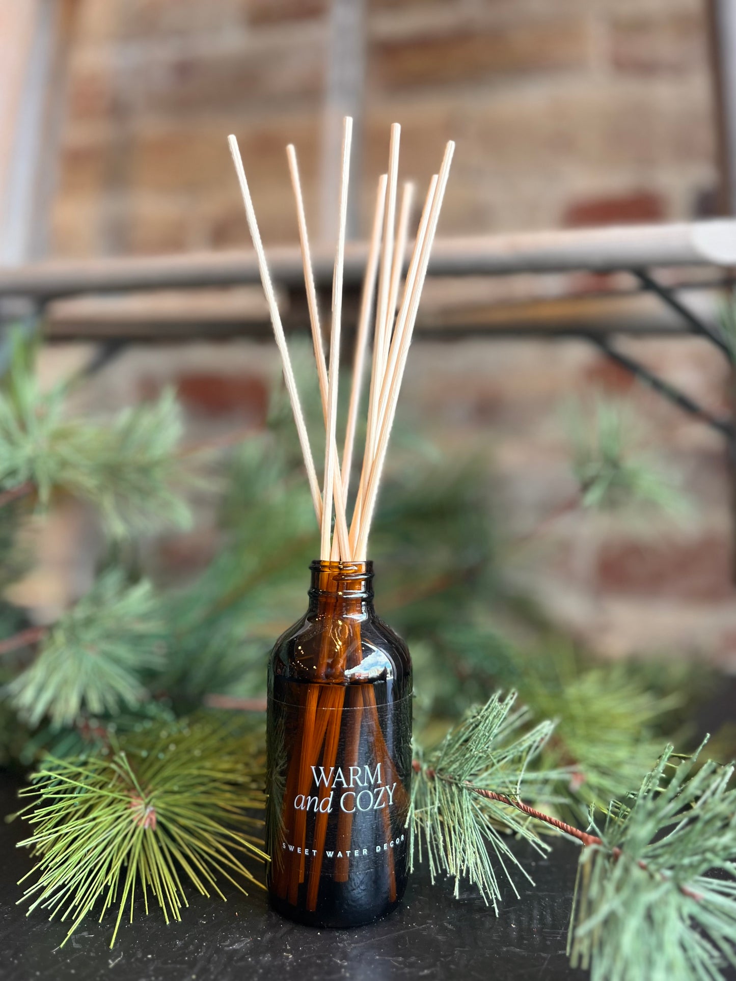 Warm and Cozy Reed Diffuser- Amber