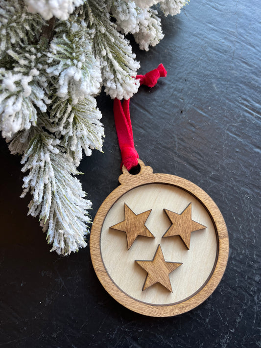 Tristar Double Layer Ornament